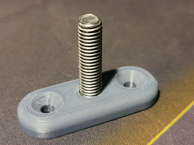 Terminal block, 1 x M8