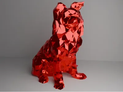 Low Poly Dog