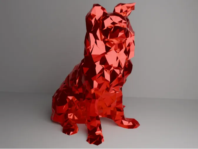 Low Poly Dog