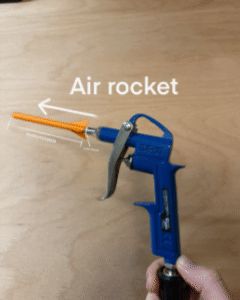 Compressed Air Rocket (customizable)