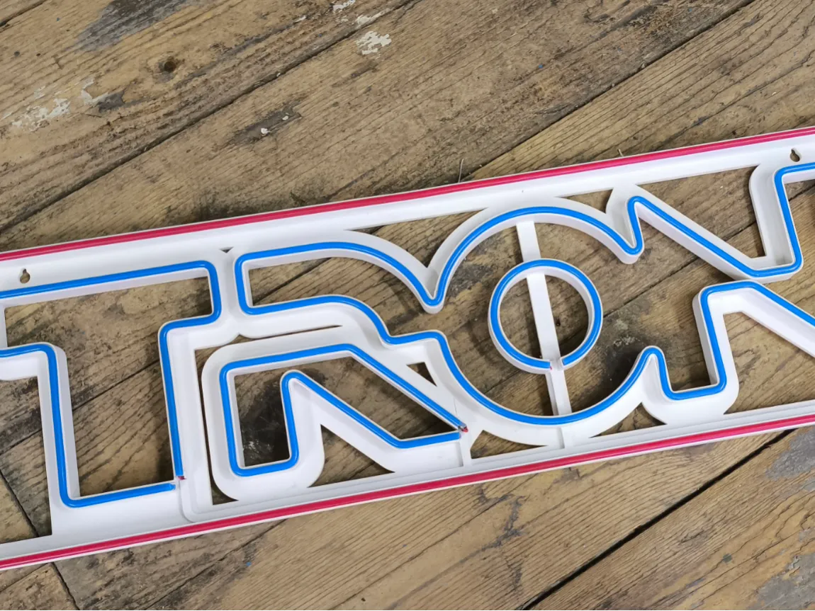 TRON 1982 Neon Sign - Free 3D Print Model - MakerWorld