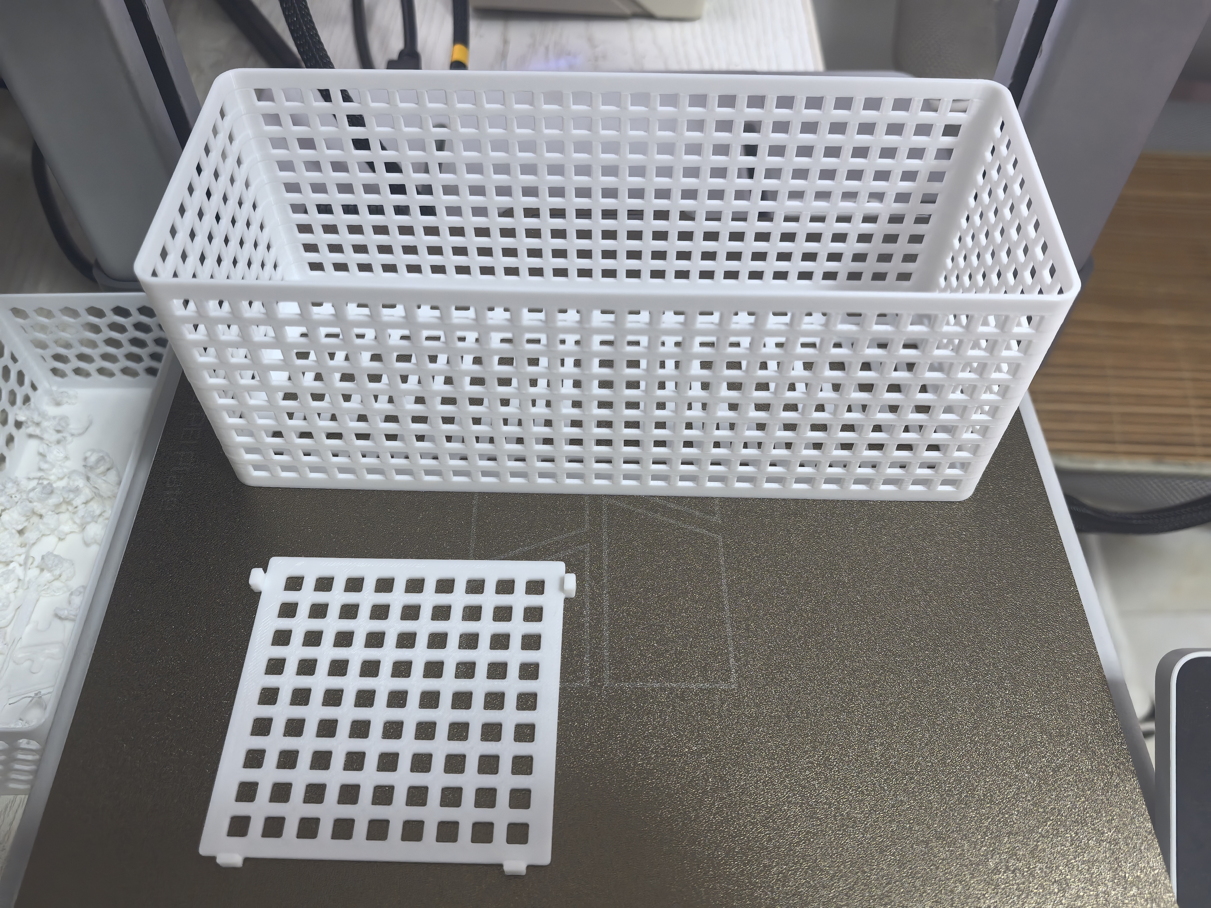 Miniatura 2 do modelo 3D 可堆叠分隔收纳盒
