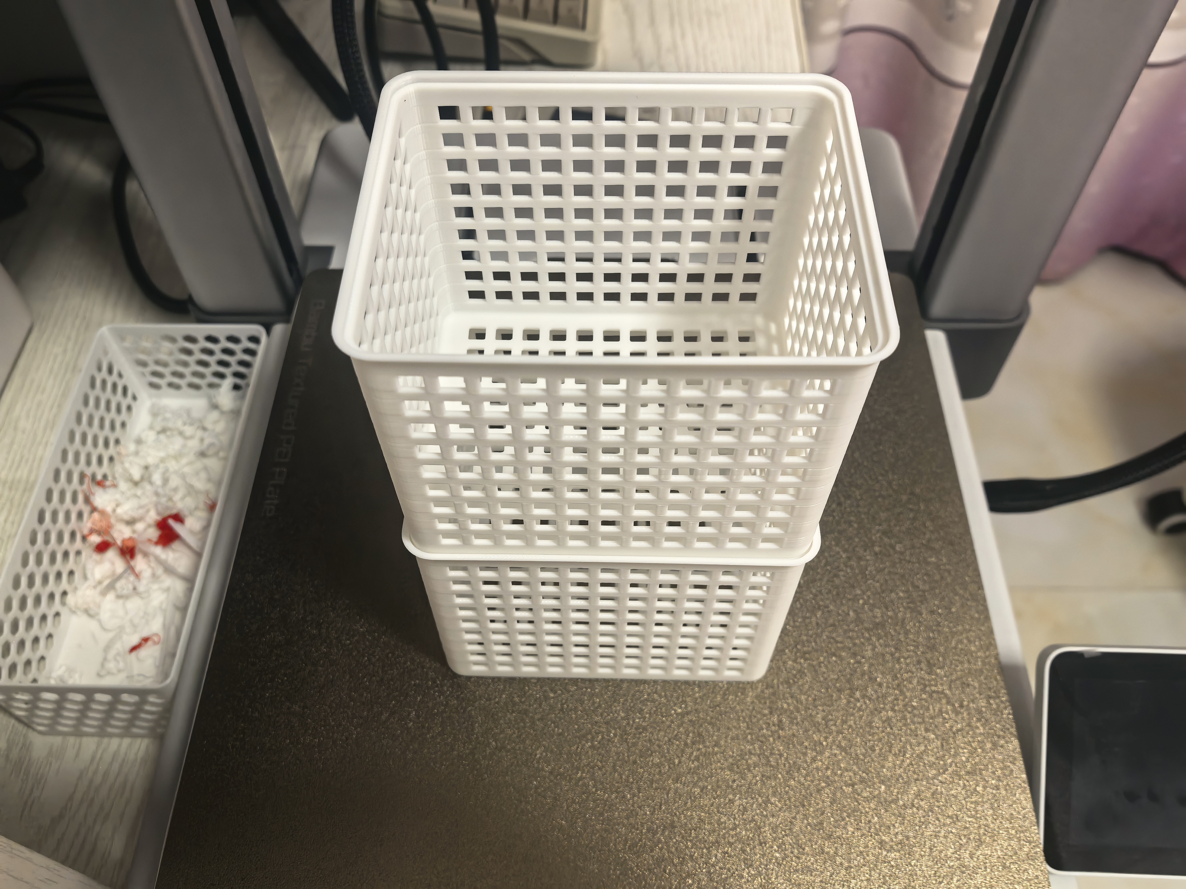 Miniatura 4 do modelo 3D 可堆叠分隔收纳盒