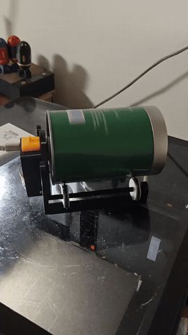 TT电机的文玩抛光滚筒支架。