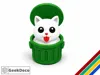 White Cat | Keychain | AMS 