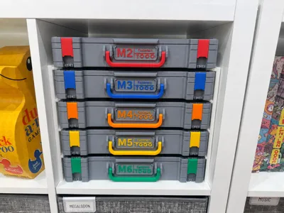 Parametric IKEA Kallax Rails for Gridfinity Boxes 