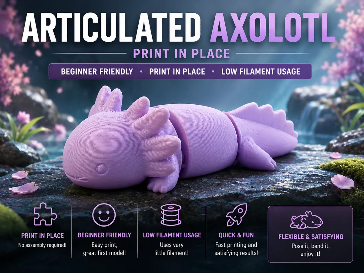 Axolotl articulé