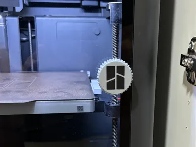DOOR HANDLE P2S P1S X2D BAMBULAB