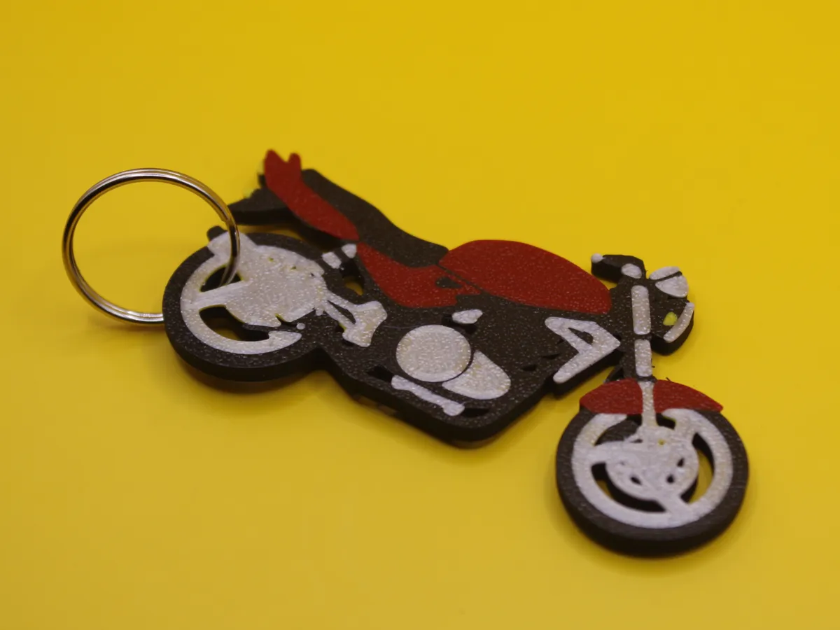 Motorcycle keychain Kawasaki ER-5 - Free 3D Print Model - MakerWorld