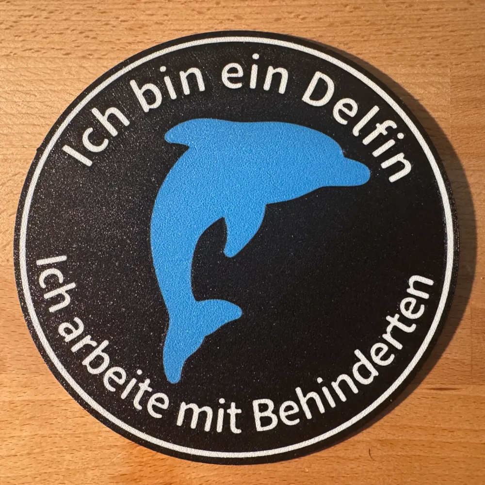 Ich Bin Ein Delfin Ich Arbeite Mit Behinderten Ich bin ein Delfin by oppositor - MakerWorld