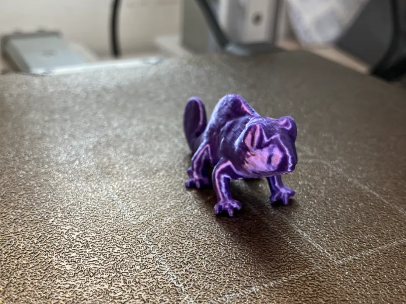 Miniature Chameleon: Cute, Fast Print,and Detailed