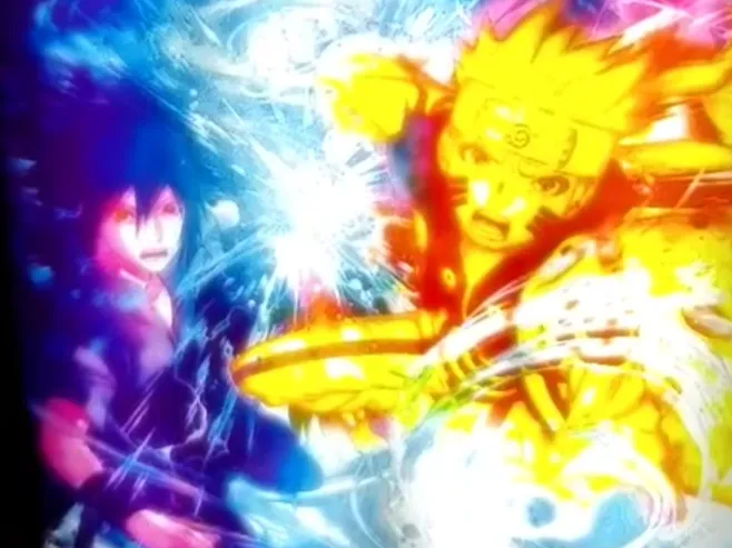 Naruto & Sasuke – CMYK Color Lithophane
