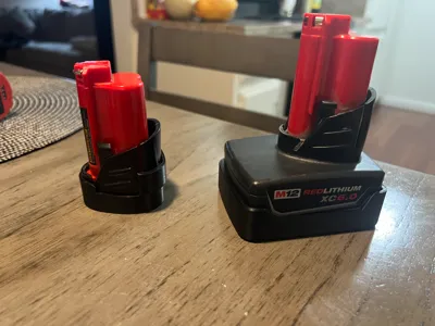 Milwaukee m12 battery magnetic bases