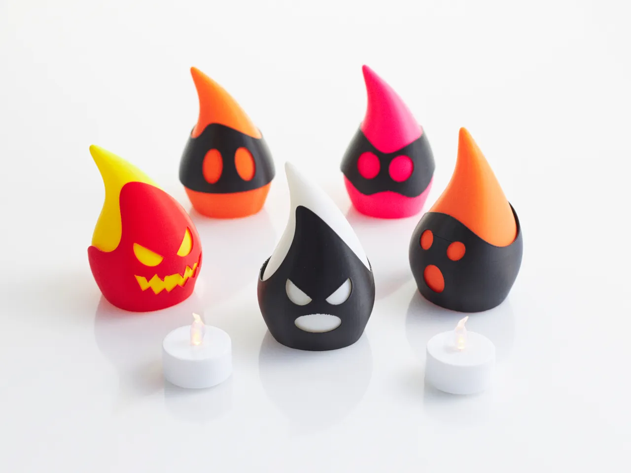 Cute Flame Devil Lights view 2