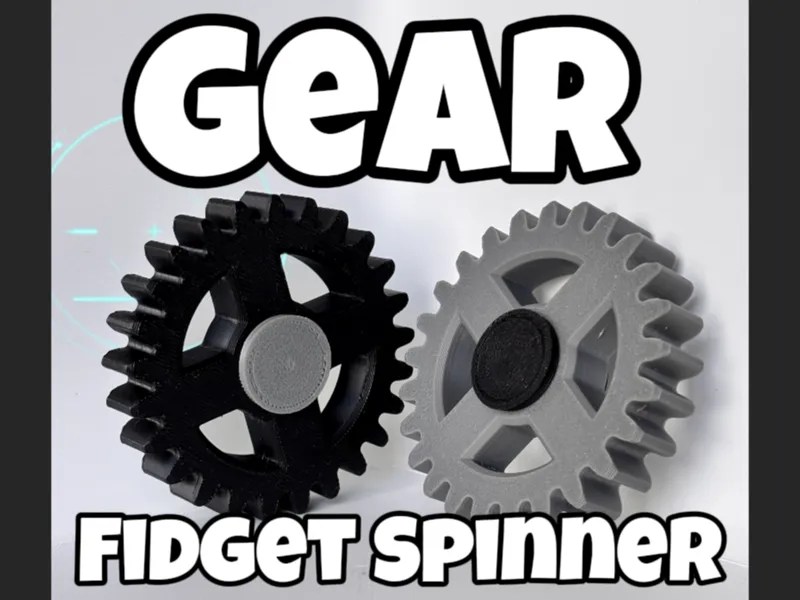 Gear Fidget Spinner - 18 Grams