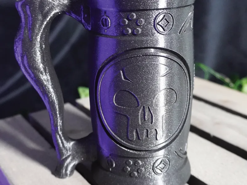 MtG Black Mana-Inspired Can Holder/Koozie 