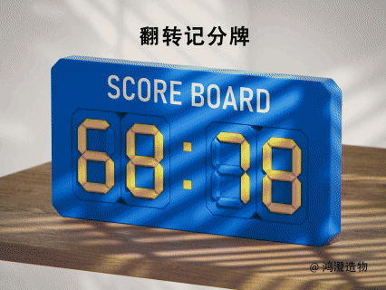翻转记分牌