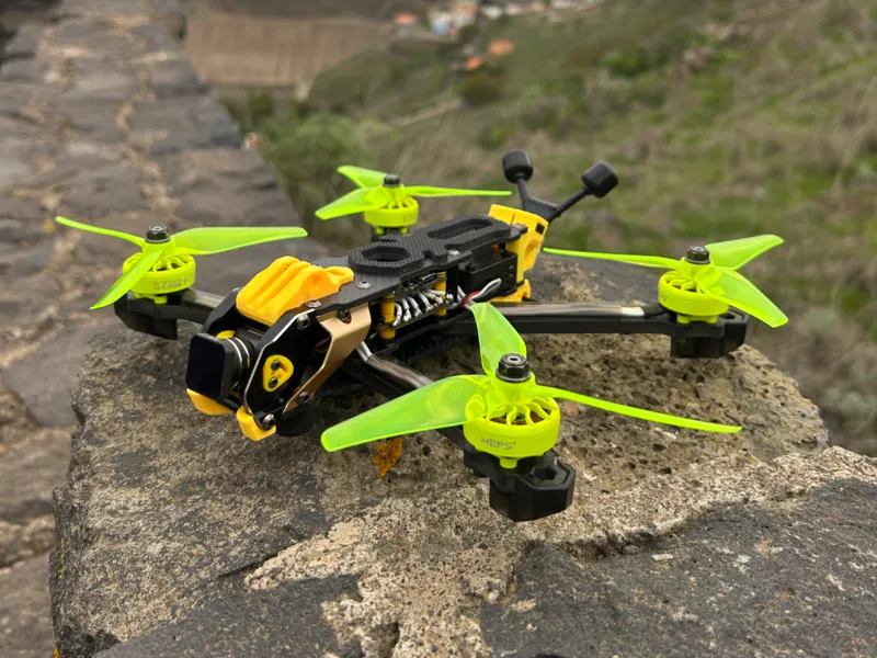 Soporte GoPro y DJI Action para drone FPV MARIO 5
