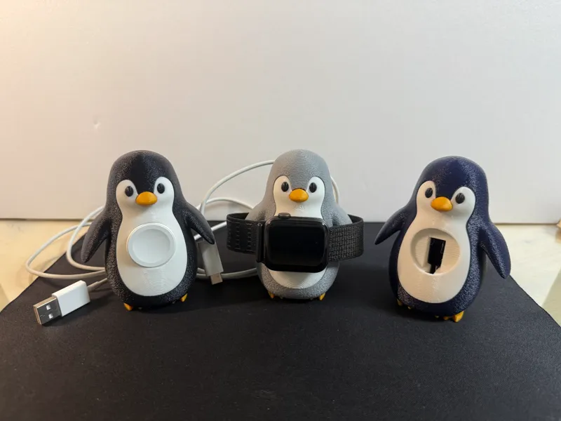 Penguin Apple Watch Charging Stand