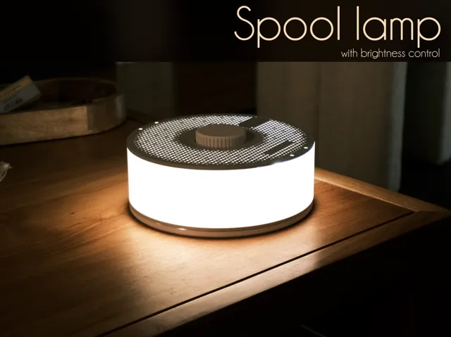 Spool lamp