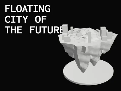 Floating City of the Future