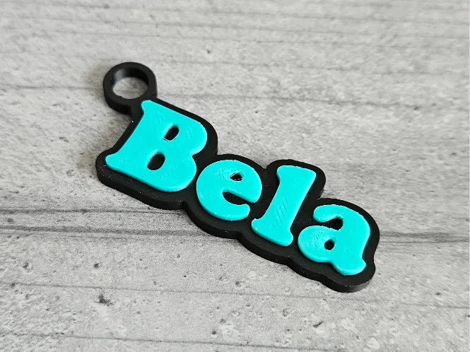 Schlüsselanhänger Bela 2 Farbig