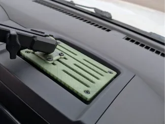2nd Gen Nissan Xterra/Frontier Cubby AMPS Plate