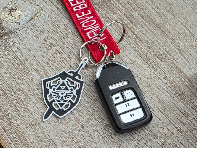 The Legend of Zelda Hyrule Sword & Shield keychain