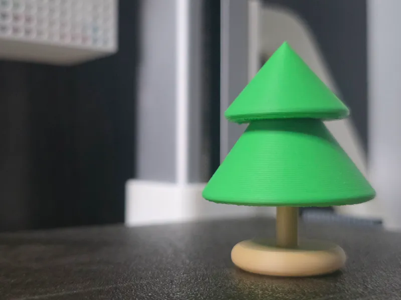 Mini Christmas Tree Decor (Multicolor)