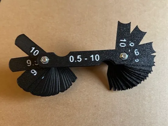 Radius Gauge Tool Set