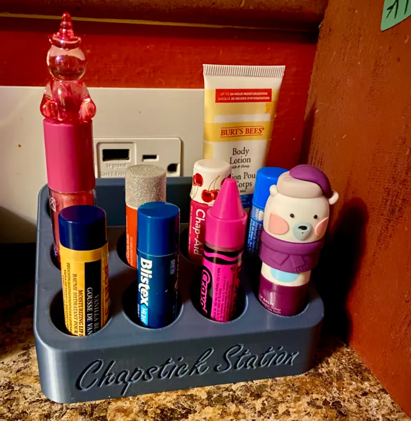 Chapstick Holder Organizer
