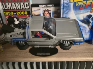 Delorean Playmobil Stand