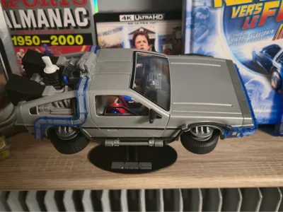 Delorean Playmobil Stand