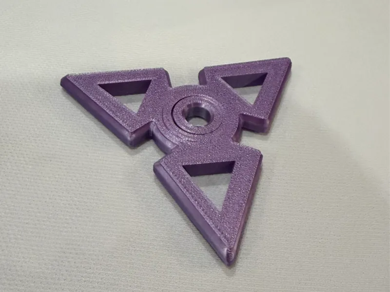 Triangle fidget spinner antistress toy