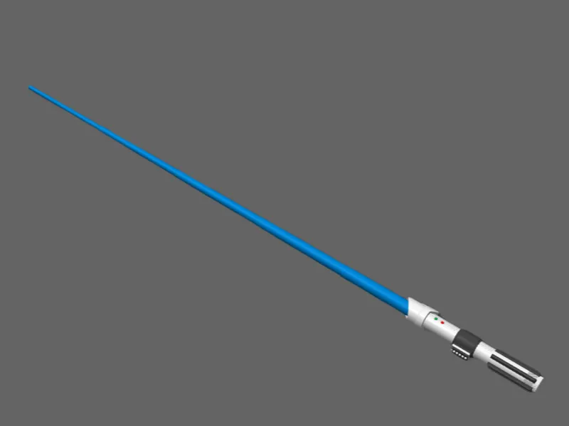 Anakin Skywalker Collapsing Lightsaber (No AMS)