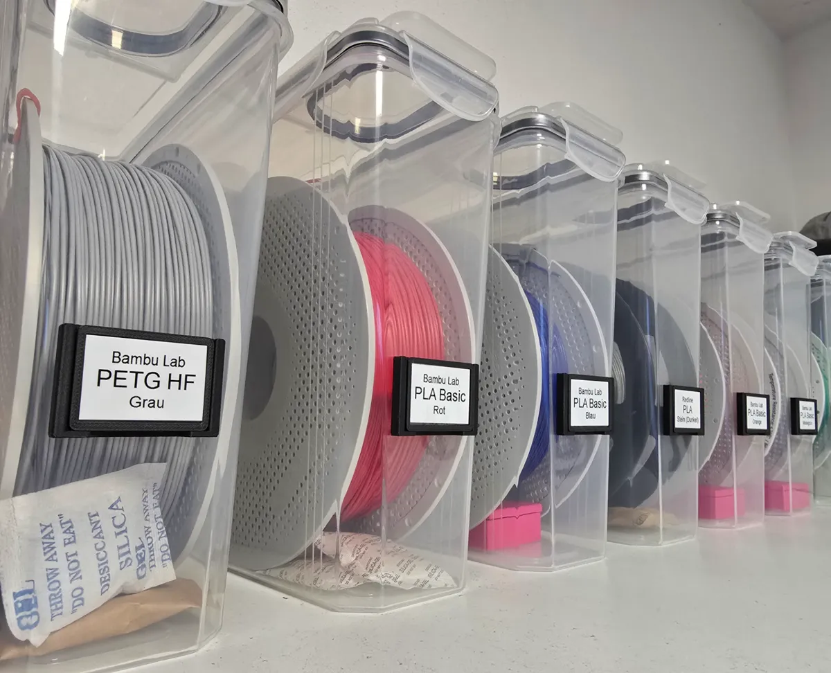 Swappable Filament Label - Free 3D Print Model - MakerWorld