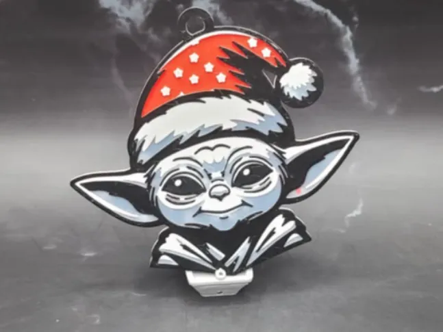 Ornement Yoda de Noël