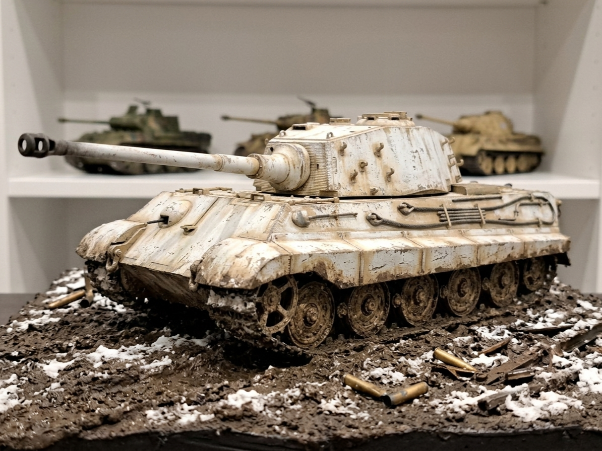 WWII Tank King Tiger Sd.Kfz.182(optimize A1mini)v3