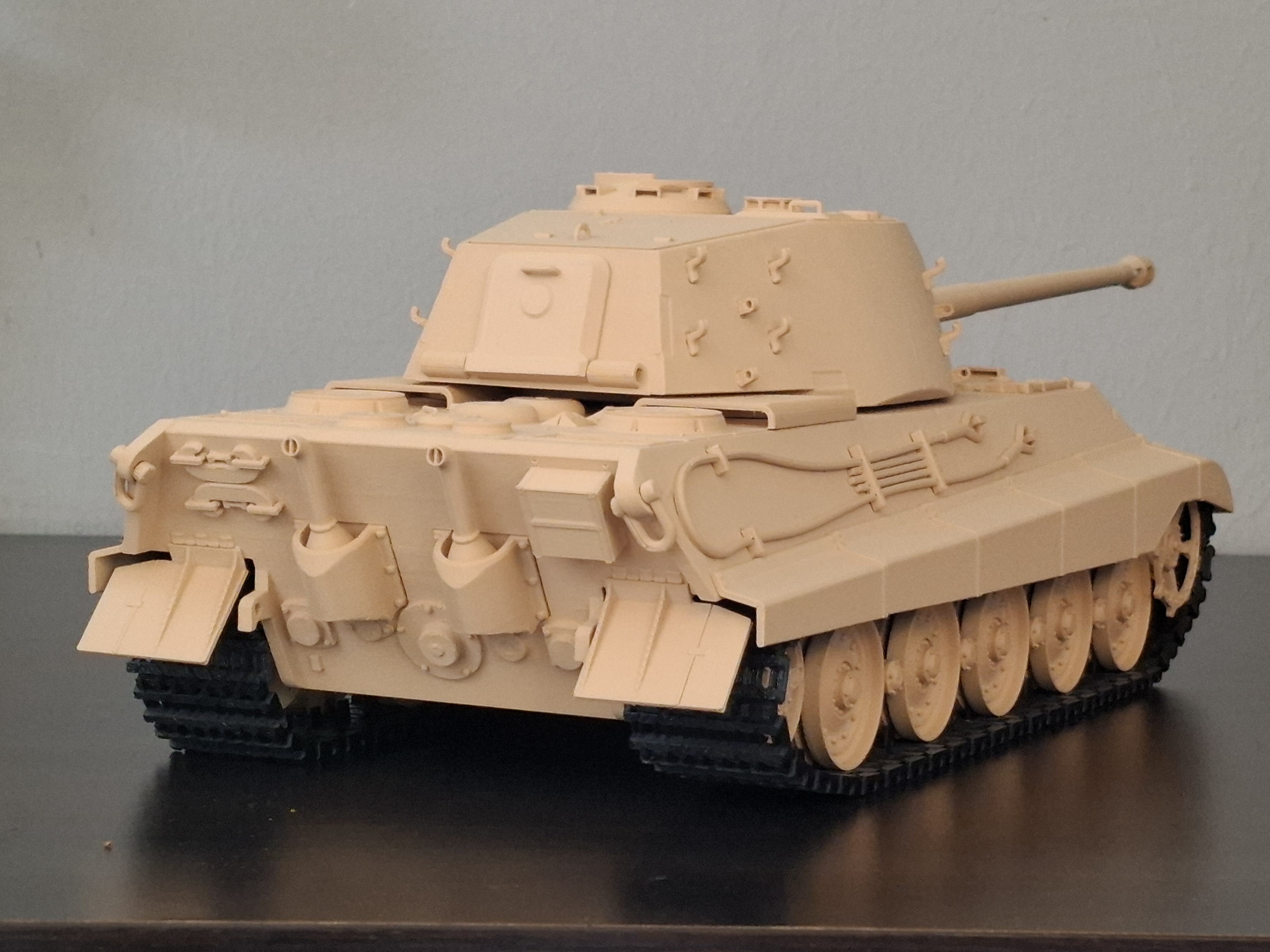 WWII Tank King Tiger Sd.Kfz.182(optimize A1mini)v3 - Free 3D Print