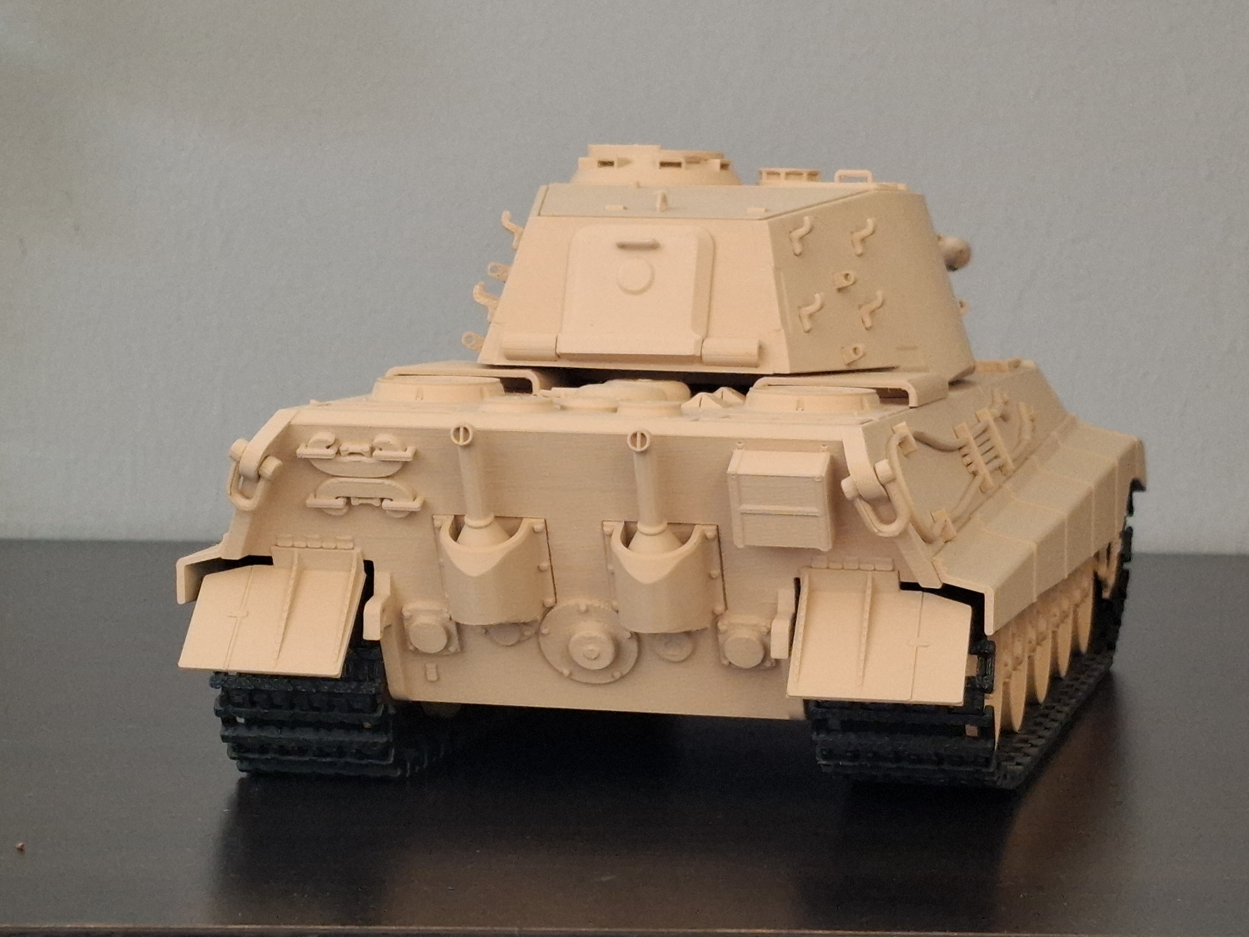 WWII Tank King Tiger Sd.Kfz.182(optimize A1mini)v3 - Free 3D Print