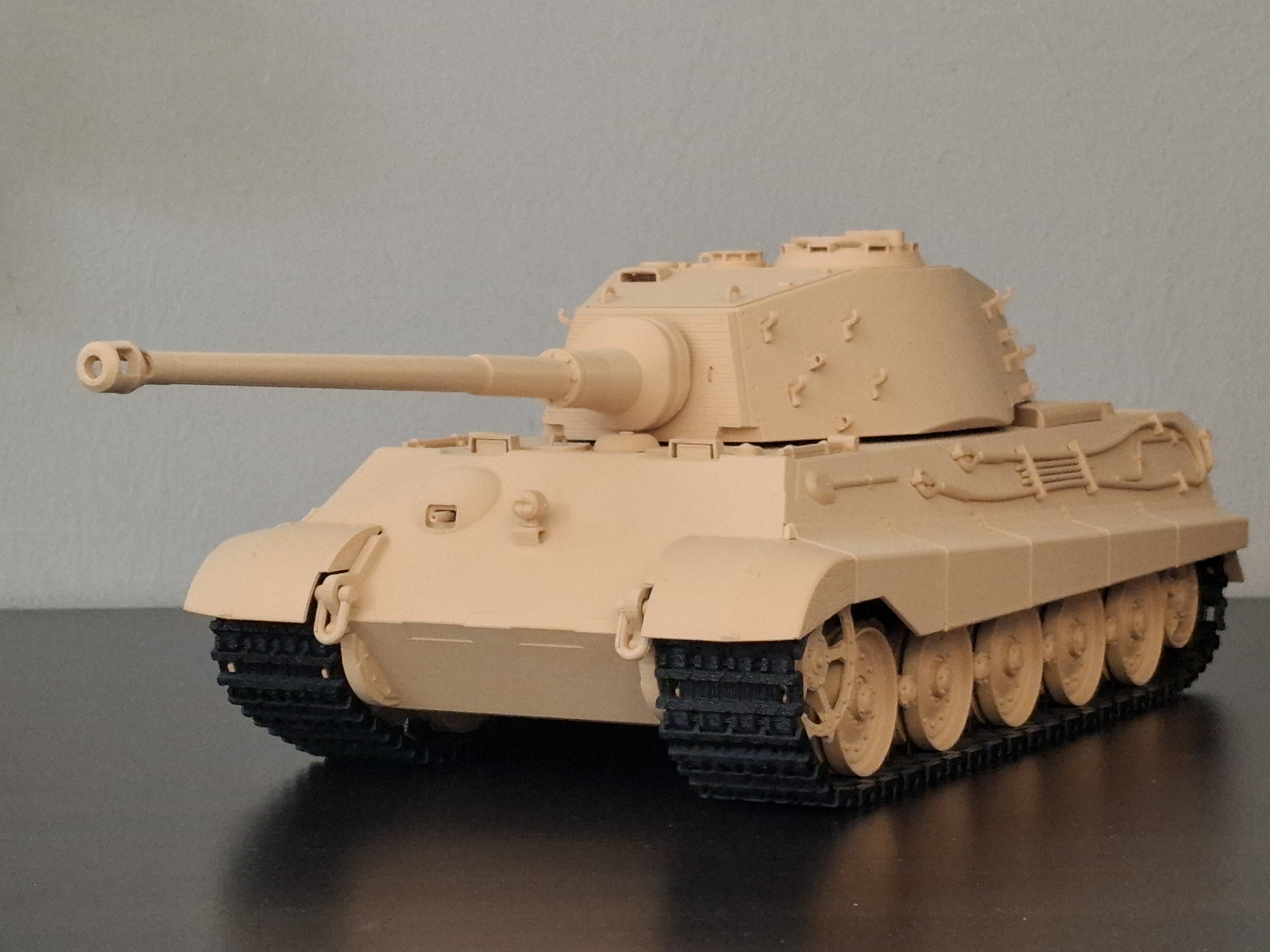 WWII Tank King Tiger Sd.Kfz.182(optimize A1mini)v3 - Free 3D Print