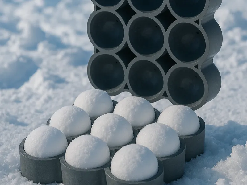 Multiple Snowball mold/magazine