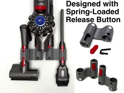 Dyson Accessory wall mount / tool holder expander 