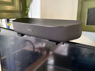 Roku Streambar Top of TV Mount