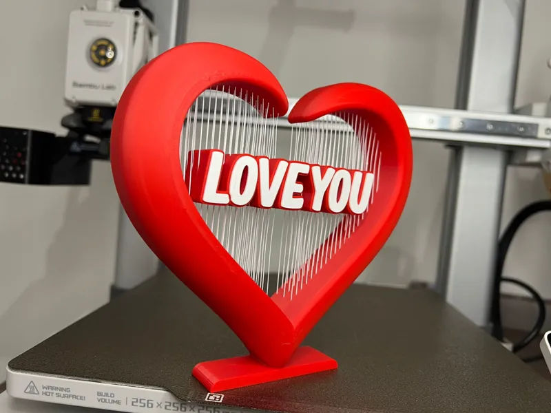 LOVE YOU STRING HEART - VALENTINE'S DAY