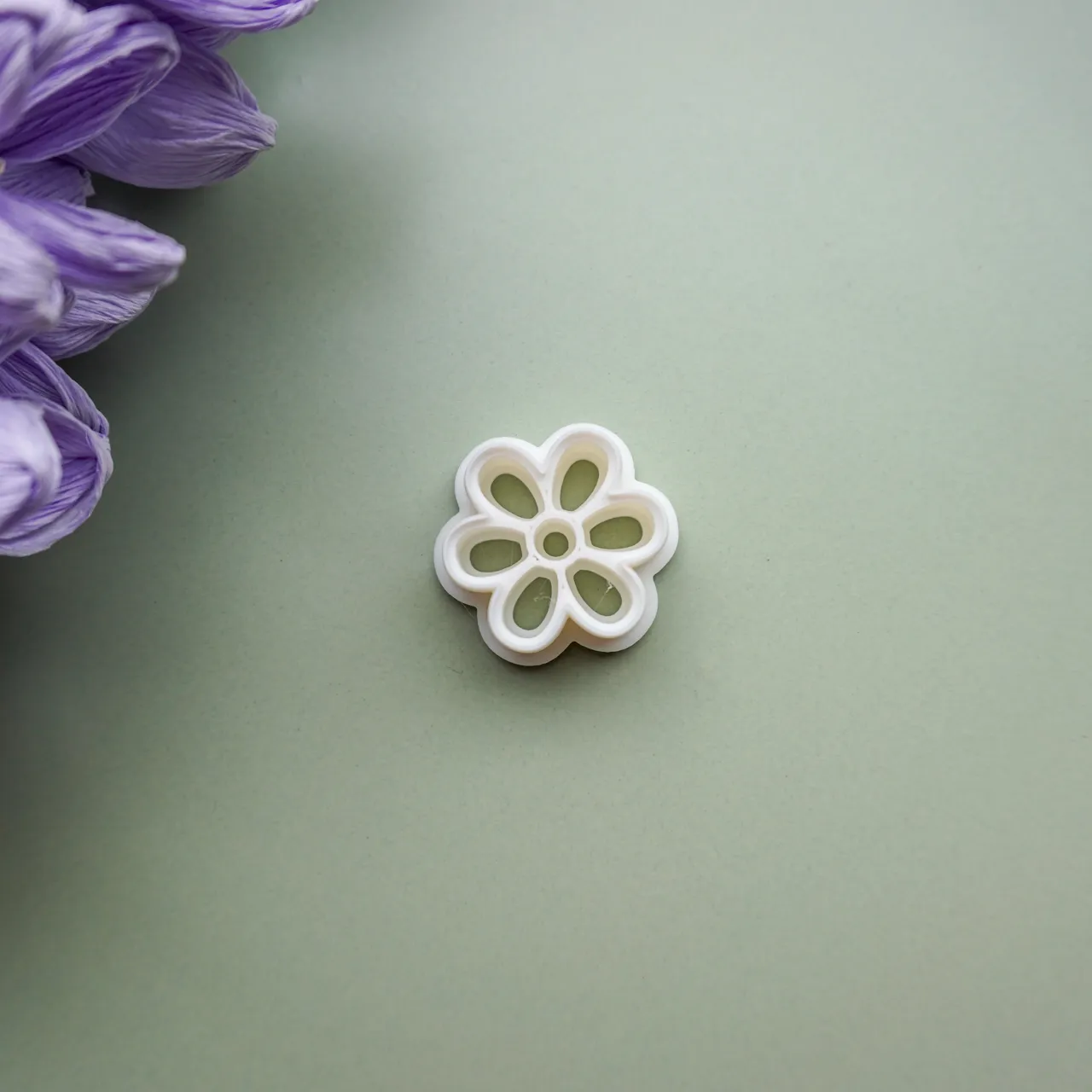 Flower Mini Clay Cutter For Earrings Necklaces view 3