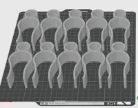 10 pcs 0.2mm layer, 3 walls, 15% infill