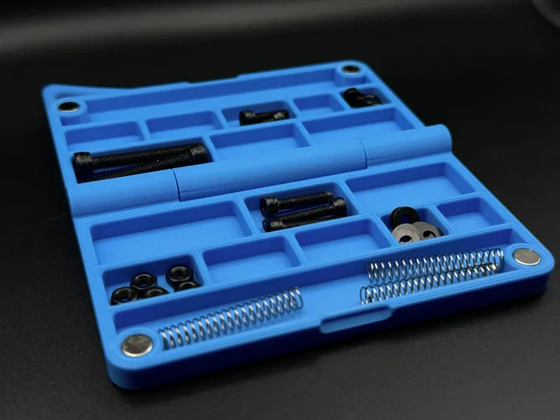 Fold-and-Go Small Parts Tray