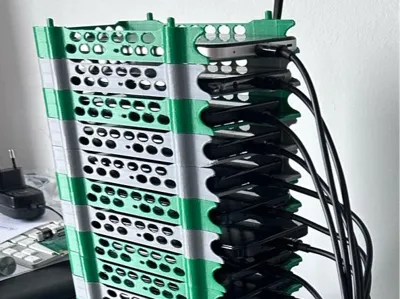 Stackable Racks for Phones/Mining