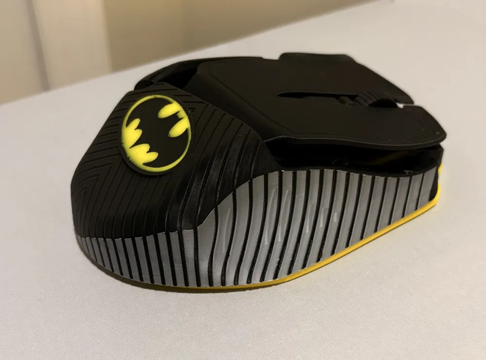 Batman Wireless Mouse - Free 3D Print Model - MakerWorld